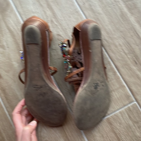 Yellow Box Women's P-araminta Wedge Sandal - Picture 4 of 7